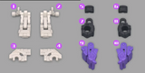 Upgrade Kit For Transformers SHRAPNEL/Skrapnel