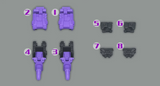 Upgrade Kit For Transformers SS86 Kickback