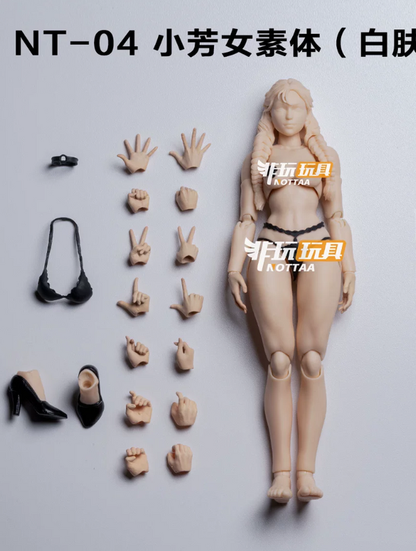 Nottaa Collection 1/12 NT-04 Xiaofang Female Body White One-piece Neck-body Official Store Special Version
