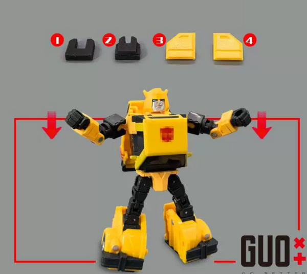 Upgrade Kit For Transformers SS86 Bumblebee