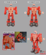 Upgrade Kit For Transformers SS86 Wheelie