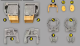 Upgrade Kit For Transformers SS86 Sludge