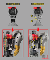 Upgrade Kit For Transformers SS86 Sludge