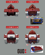 Upgrade Kit For Transformers Warpath