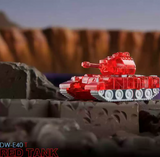Dr.Wu DW-E40T Red Tank Warpath & DW-E13T Sky Glider Powerglide Clear Version Set of 2