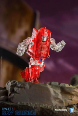 Dr.Wu DW-E40T Red Tank Warpath & DW-E13T Sky Glider Powerglide Clear Version Set of 2