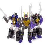 NewAge New Age NA H-10T H10T Abadon Kickback H-11T H11T Berial Shrapnel H-12T H12T Asmodeus Bombshell Insecticons Set of 3 Clear Version