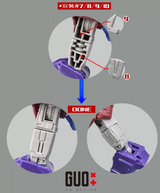 Upgrade Kit For Transformers Alpha Trion