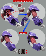 Upgrade Kit For Transformers Alpha Trion