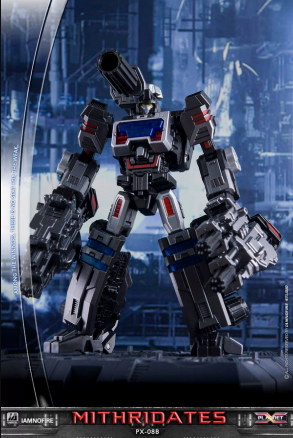 Planet X PX-08B Mithridates Perceptor Shattered Glass Version