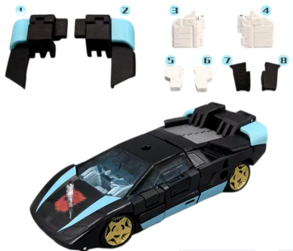 Upgrade Kit M-93 For Transformers Wheeljack