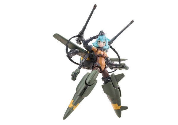 HEMOXIAN 1/12 Scale Rhande Koskinen Mecha Girl Full Action Plastic Model Kits