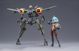 HEMOXIAN 1/12 Scale Rhande Koskinen Mecha Girl Full Action Plastic Model Kits