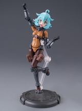 HEMOXIAN 1/12 Scale Rhande Koskinen Mecha Girl Full Action Plastic Model Kits
