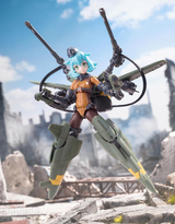 HEMOXIAN 1/12 Scale Rhande Koskinen Mecha Girl Full Action Plastic Model Kits