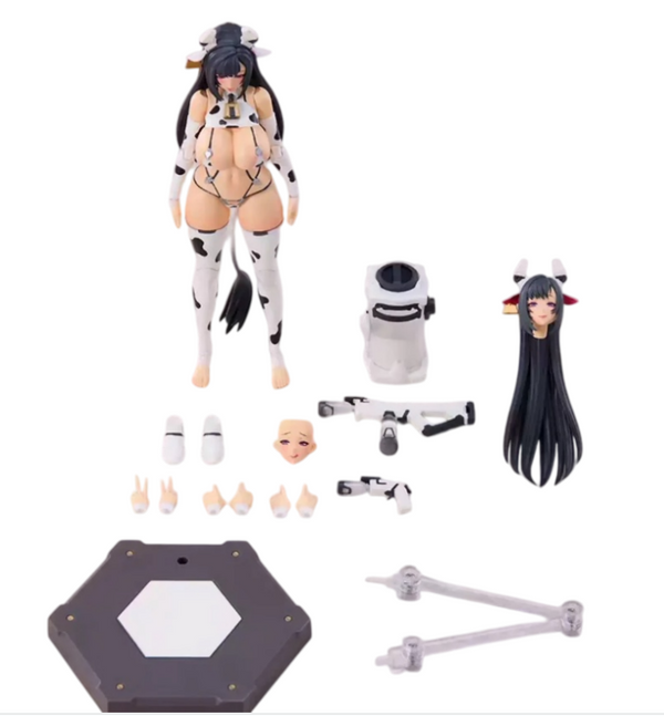 Black Crystal Candy Project 1/12 Milky White Sauce Cow Girl
