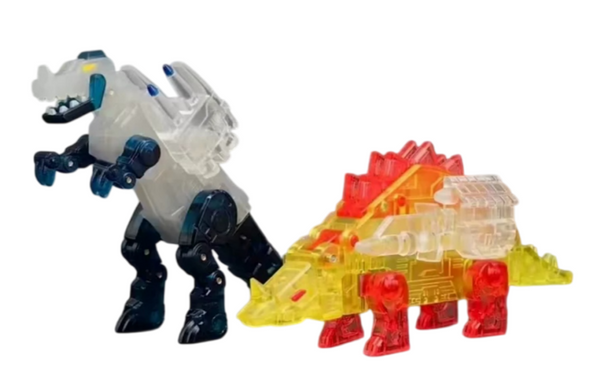Dr.Wu & Mechanic Studio DW-E61T Brutality Slugfest & DW-E62T Slaughter Overkill Transparent Version Set of 2