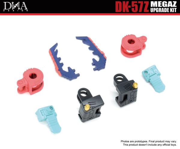 [Pre-Order] DNA Design DK-57Z Megaz Upgrade Kits