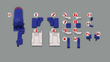 Upgrade Kit For Transformers SS86 Soundwave