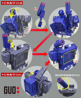 Upgrade Kit For Transformers SS86 Soundwave