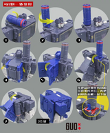 Upgrade Kit For Transformers SS86 Soundwave