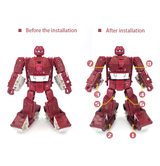 Transformers TF-014 DIY Upgrade kit FOR Warpath - Aoiheyaus