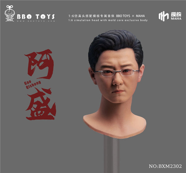 [Pre-Order] BBOTOYS×MAHA BXM2302 Gao Qisheng 1/6 Head Sculpt & Body & Suit