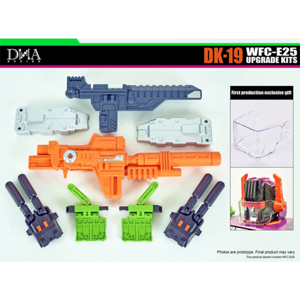 DNA Design DK-19 Upgrade Kit for WFC-E25 Earthrise Scorponok