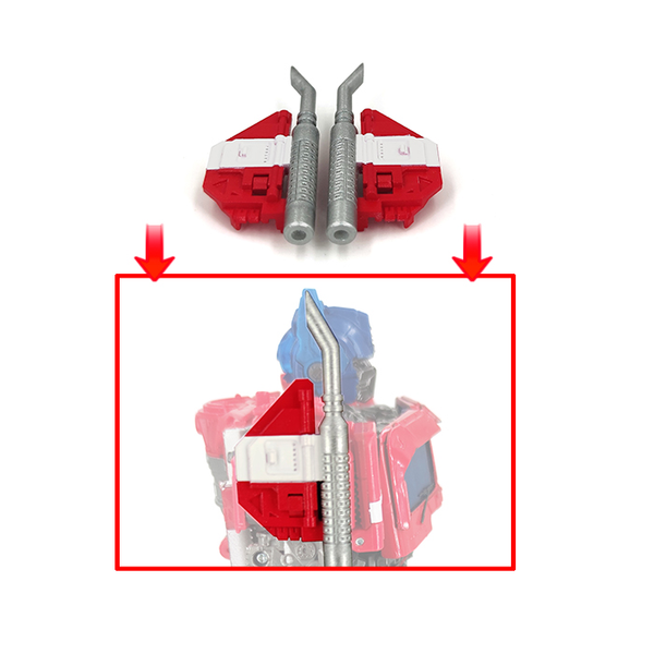 Transformers TF-011 DIY Upgrade kit FOR Optimus Prime - Aoiheyaus