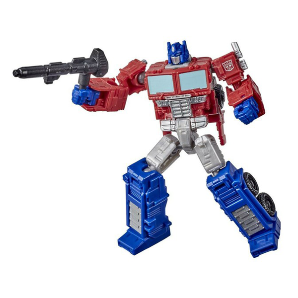 Transformers Generations Kingdom: War for Cybertron Trilogy Optimus Prime Core Action Figure