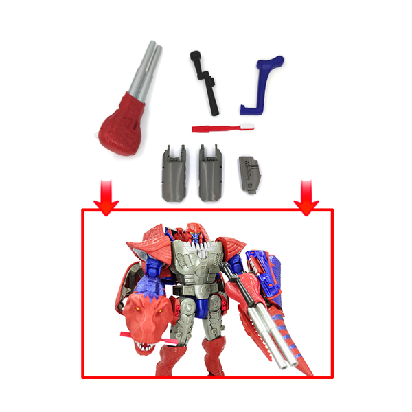 Transformers Kingdom T-Wrecks Upgrade Kit From GoBetter - Aoiheyaus