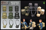 Valaverse Action Force Backpack Gear Accessory Set