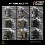 Valaverse Action Force Backpack Gear Accessory Set