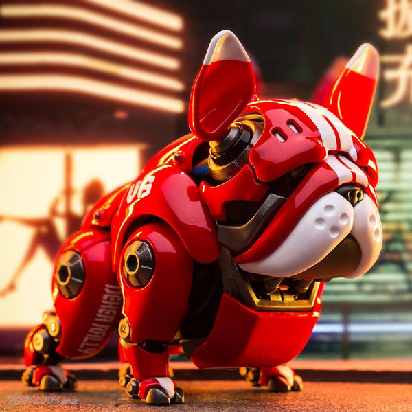 HWJ Rambler Cute Pet Mechanical Bulldog (Red Ver.) Figure