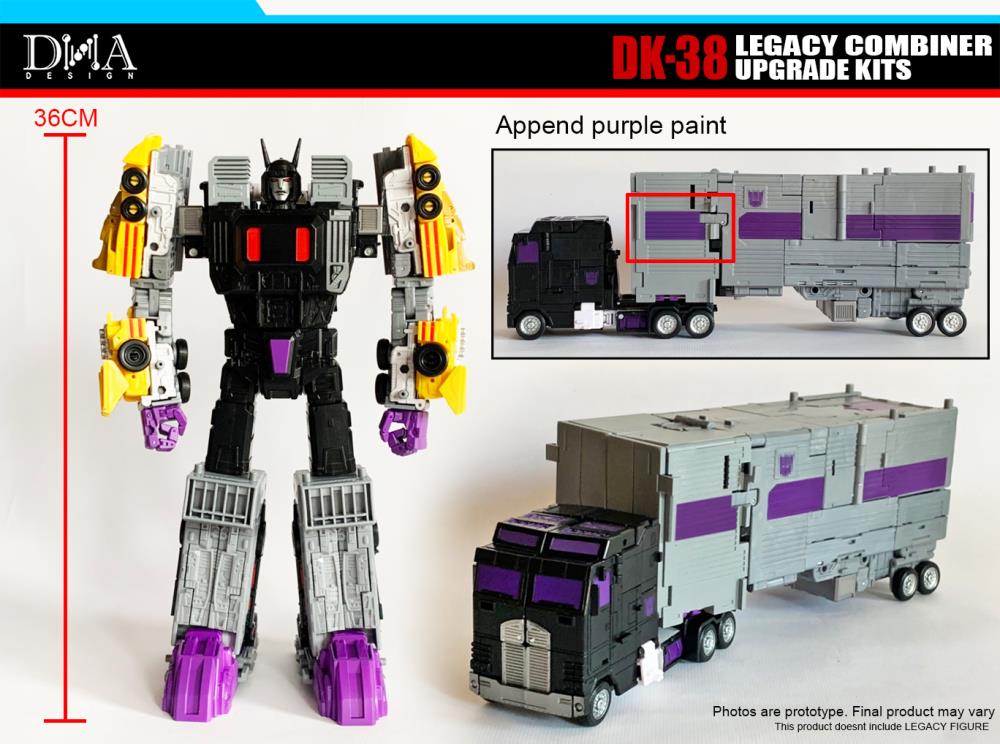 DNA Design DK-38 Legacy Combiner Upgrade Kit – Aoiheyaus