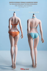 Super-Flexible Female Seamless 1/6 Scale Pale Tall Slender Large Bust Body (S40A) - Aoiheyaus