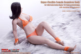 Buxom Woman Super-Flexible Female Seamless 1/6 Scale Pale Medium Bust Body (S28A)