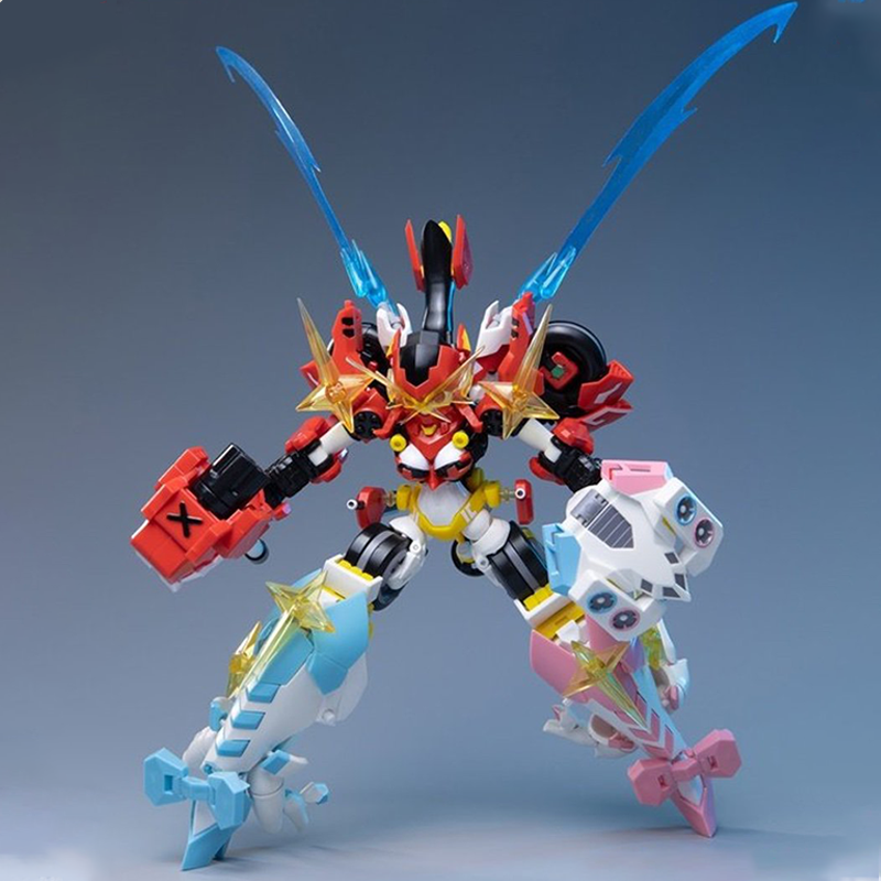 Big Firebird Magic Henshin Girls 5 In 1 Combiner