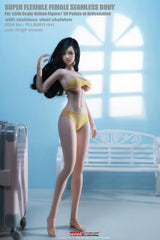 Super-Flexible Female Seamless 1/6 Scale Pale Tall Slender Large Bust Body (S41) - Aoiheyaus