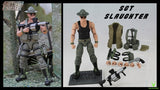 Valaverse Action Force Sgt. Slaughter Ver. 2 1/12 Scale Figure
