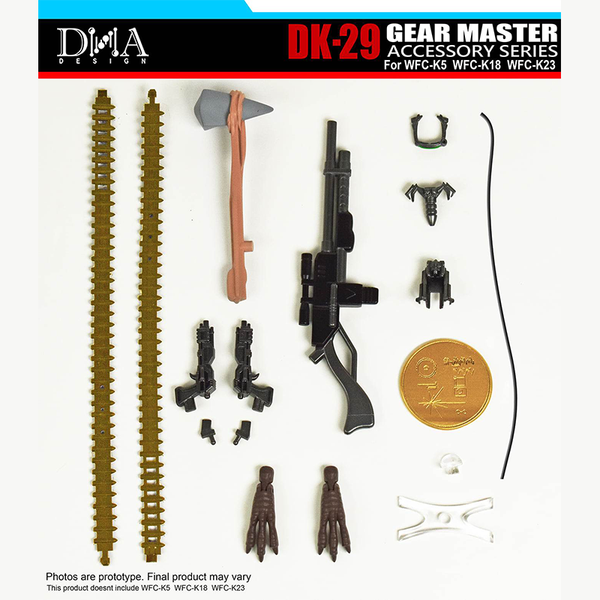 DNA Design DK-29 Gear Master Accessory Series Upgrade Kit