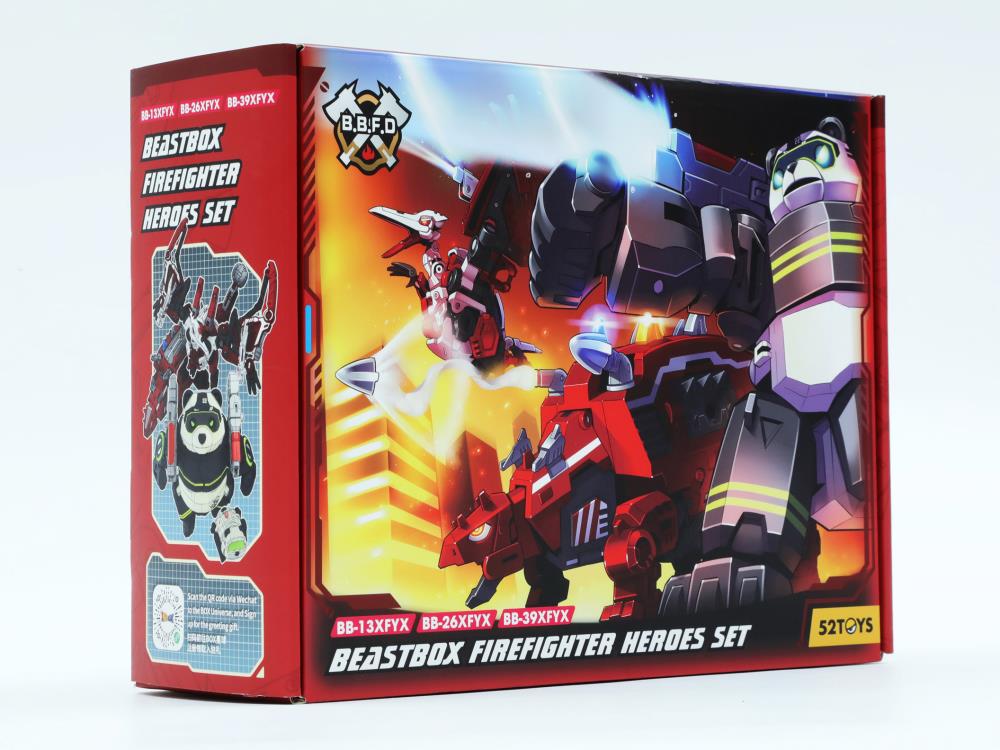 52Toys BeastBox BB-13/26/39XFYX Firefighter Hero Set – Aoiheyaus