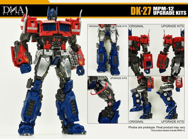 DNA Design DK-27 Upgrade Kit for MPM-12 Optimus Prime – Aoiheyaus
