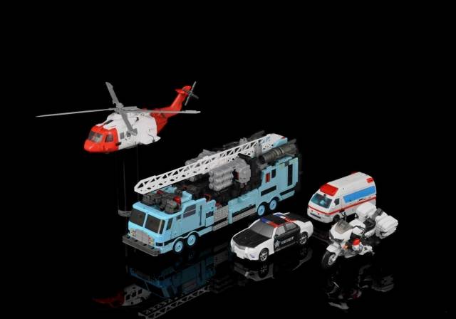 MakeToys Guardia Combiner Set of 5 – Aoiheyaus