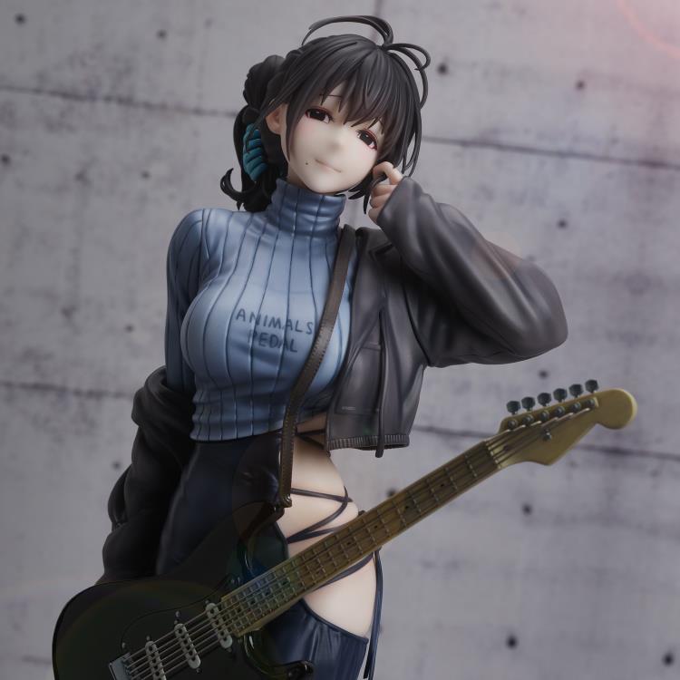 [Pre-Order] Union Creative hitomio Illustration Guitar MeiMei: Flower and  Mirror (Backless Dress Ver.) 1/7 Scale Figure