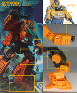 Transformers TF-033 DIY Upgrade kit FOR Grapple - Aoiheyaus