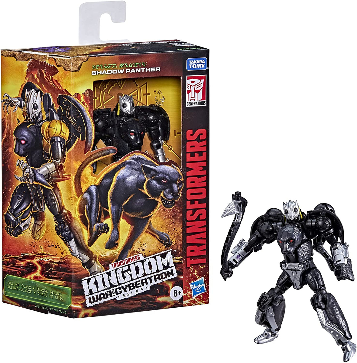 Transformers Generations WFC Kingdom Shadow Panther Deluxe Action Figu ...
