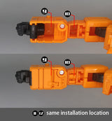 Transformers TF-033 DIY Upgrade kit FOR Grapple - Aoiheyaus
