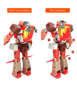 Transformers TF-009 DIY Upgrade kit FOR Wreck-Gar - Aoiheyaus